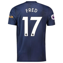 Load image into Gallery viewer, 17-Fred Manchester United 2018-19 Third Player Jersey – Navy