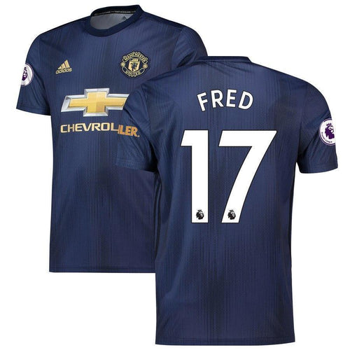 17-Fred Manchester United 2018-19 Third Player Jersey – Navy