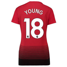 Load image into Gallery viewer, 18-Ashley Young Manchester United Women&#39;s 18-19 Home Jersey – Red