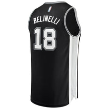 Load image into Gallery viewer, 18-Marco Belinelli San Antonio Spurs  Jersey - Icon Edition - Black