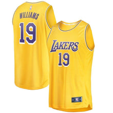 Load image into Gallery viewer, 19-Johnathan Williams Los Angeles Lakers Jersey - Icon Edition - Gold