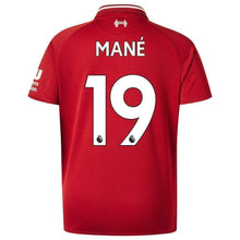 Load image into Gallery viewer, 19-Sadio Mané Liverpool New Balance 2018-19 Home Player Jersey – Red