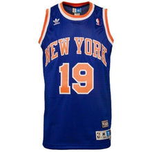 Load image into Gallery viewer, 19-Willis Reed New York Knicks Hardwood Classics Soul Swingman Throwback Jersey - Blue