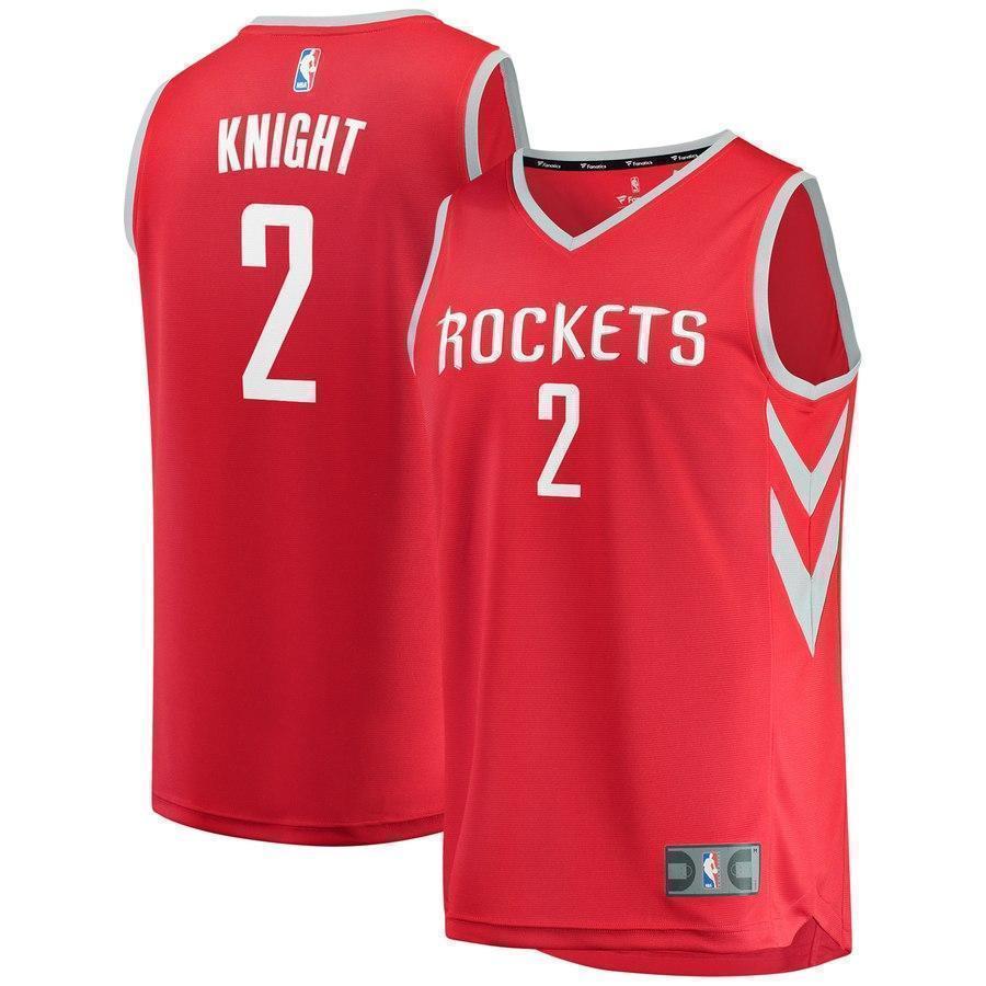 2-Brandon Knight Houston Rockets  Jersey - Icon Edition - Red