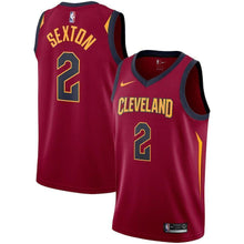 Load image into Gallery viewer, 2-Cleveland Cavaliers Collin Sexton Men&#39;s Swingman Jersey - Wine