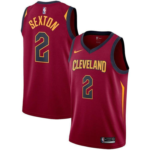 2-Cleveland Cavaliers Collin Sexton Men's Swingman Jersey - Wine