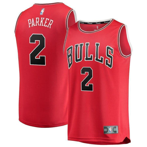 2-Jabari Parker Chicago Bulls  Jersey - Icon Edition - Red