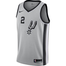 Load image into Gallery viewer, 2-Kawhi Leonard San Antonio Spurs Swingman Jersey - Statement Edition – Silver