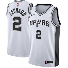 Load image into Gallery viewer, 2-Kawhi Leonard San Antonio Spurs Swingman Jersey White - Association Edition