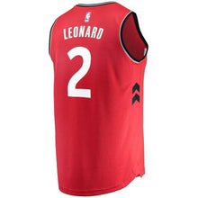 Load image into Gallery viewer, 2-Kawhi Leonard Toronto Raptors Jersey Red - Icon Edition