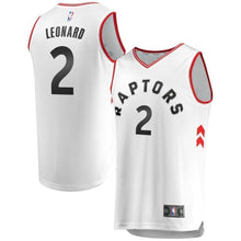 Load image into Gallery viewer, 2-Kawhi Leonard Toronto Raptors  Jersey White - Association Edition