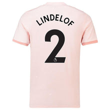Load image into Gallery viewer, 2-Victor Lindelof Manchester United 18-19 Away Jersey – Coral