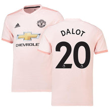 Load image into Gallery viewer, 20-Diogo Dalot Manchester United 18-19 Away Jersey – Coral