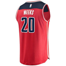 Load image into Gallery viewer, 20-Jodie Meeks Washington Wizards  Team Color Player Jersey Red - Icon Edition