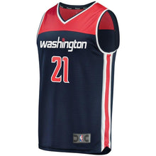 Load image into Gallery viewer, 21-Dwight Howard Washington Wizards  Player Jersey - Statement Edition – Navy