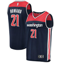 Load image into Gallery viewer, 21-Dwight Howard Washington Wizards  Player Jersey - Statement Edition – Navy