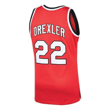 Load image into Gallery viewer, 22-Clyde Drexler Portland Trail Blazers  Hardwood Classics Swingman Jersey – Red