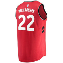 Load image into Gallery viewer, 22-Malachi Richardson Toronto Raptors  Jersey Red - Icon Edition