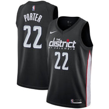 Load image into Gallery viewer, 22-Otto Porter Washington Wizards 2018-19 Swingman Jersey – City Edition – Black