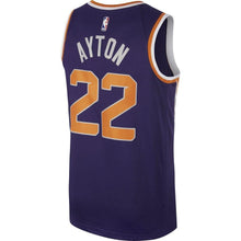 Load image into Gallery viewer, 22-Phoenix Suns DeAndre Ayton Men&#39;s Swingman Jersey - Purple