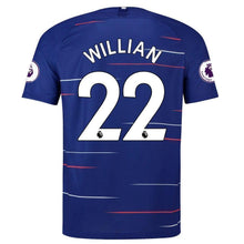 Load image into Gallery viewer, 22-Willian Borges da Silva Chelsea 2018-19 Home Player Jersey – Blue