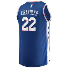Load image into Gallery viewer, 22-Wilson Chandler Philadelphia 76ers  Jersey - Icon Edition - Royal