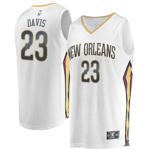 23-Anthony Davis New Orleans Pelicans Jersey White - Association Edition
