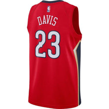 Load image into Gallery viewer, 23-Anthony Davis New Orleans Pelicans Swingman Jersey - Statement Edition – Red