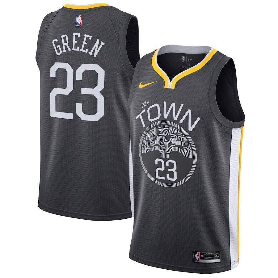 23-Draymond Green Golden State Warriors Swingman Jersey - Statement Edition – Black