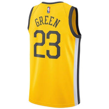 Load image into Gallery viewer, 23-Draymond Green Golden State Warriors  Swingman Jersey Yellow – Earned Edition