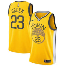 Load image into Gallery viewer, 23-Draymond Green Golden State Warriors  Swingman Jersey Yellow – Earned Edition