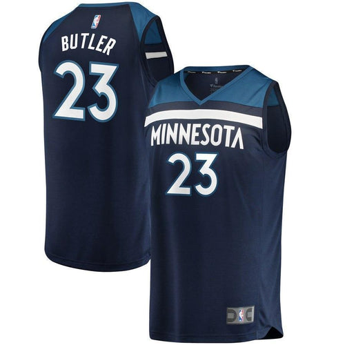 23-Jimmy Butler Minnesota Timberwolves  Jersey Navy - Icon Edition