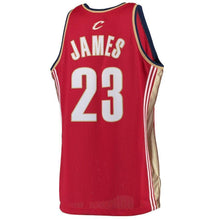 Load image into Gallery viewer, 23-LeBron James Cleveland Cavaliers Hardwood Classics Rookie Jersey - Burgundy