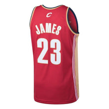 Load image into Gallery viewer, 23-LeBron James Cleveland Cavaliers Hardwood Classics Swingman Jersey - Wine