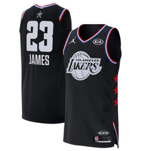 Load image into Gallery viewer, 23-LeBron James Los Angeles Lakers 2019 NBA All-Star Game Finished Jersey – Black
