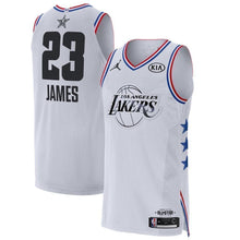 Load image into Gallery viewer, 23-LeBron James Los Angeles Lakers  2019 NBA All-Star Game Finished Jersey – White