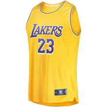Load image into Gallery viewer, 23-LeBron James Los Angeles Lakers Jersey Gold - Icon Edition