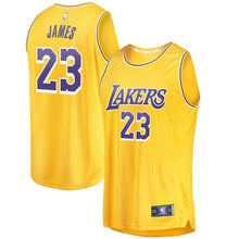 Load image into Gallery viewer, 23-LeBron James Los Angeles Lakers Jersey Gold - Icon Edition