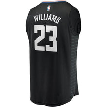 Load image into Gallery viewer, 23-Lou Williams LA Clippers  Jersey Black - Statement Edition