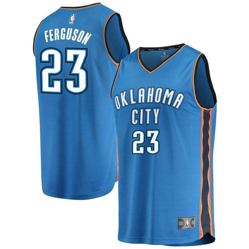 23-Terrance Ferguson Oklahoma City Thunder  Jersey Blue - Icon Edition