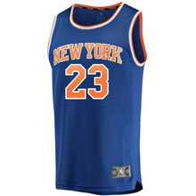 Load image into Gallery viewer, 23-Trey Burke New York Knicks  Jersey Blue - Icon Edition