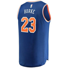 Load image into Gallery viewer, 23-Trey Burke New York Knicks  Jersey Blue - Icon Edition