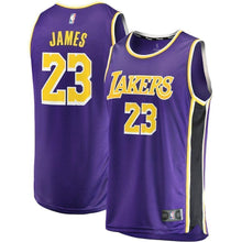 Load image into Gallery viewer, 23-LeBron James Los Angeles Lakers  Jersey Purple – Statement Edition