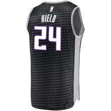 Load image into Gallery viewer, 24-Buddy Hield Sacramento Kings Jersey Black - Statement Edition
