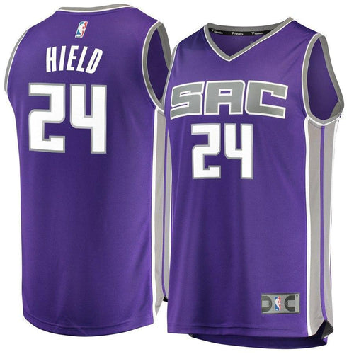 24-Buddy Hield Sacramento Kings  Jersey Purple - Icon Edition
