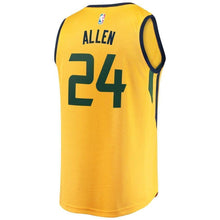 Load image into Gallery viewer, 24-Grayson Allen Utah Jazz  Player Jersey - Statement Edition - Gold