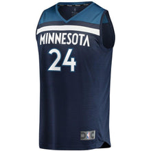 Load image into Gallery viewer, 24-Justin Patton Minnesota Timberwolves  Jersey Green - Icon Edition – Navy