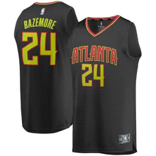 Load image into Gallery viewer, 24-Kent Bazemore Atlanta Hawks  Jersey Black