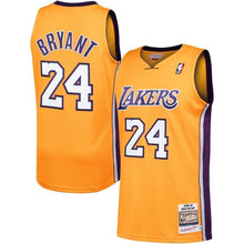 Load image into Gallery viewer, 24-Kobe Bryant Los Angeles Lakers Home climacool Jersey - Gold