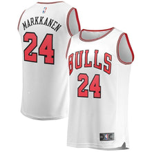 Load image into Gallery viewer, 24-Lauri Markkanen Chicago Bulls  Jersey White - Association Edition
